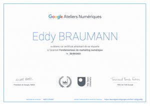 Certificat google iab